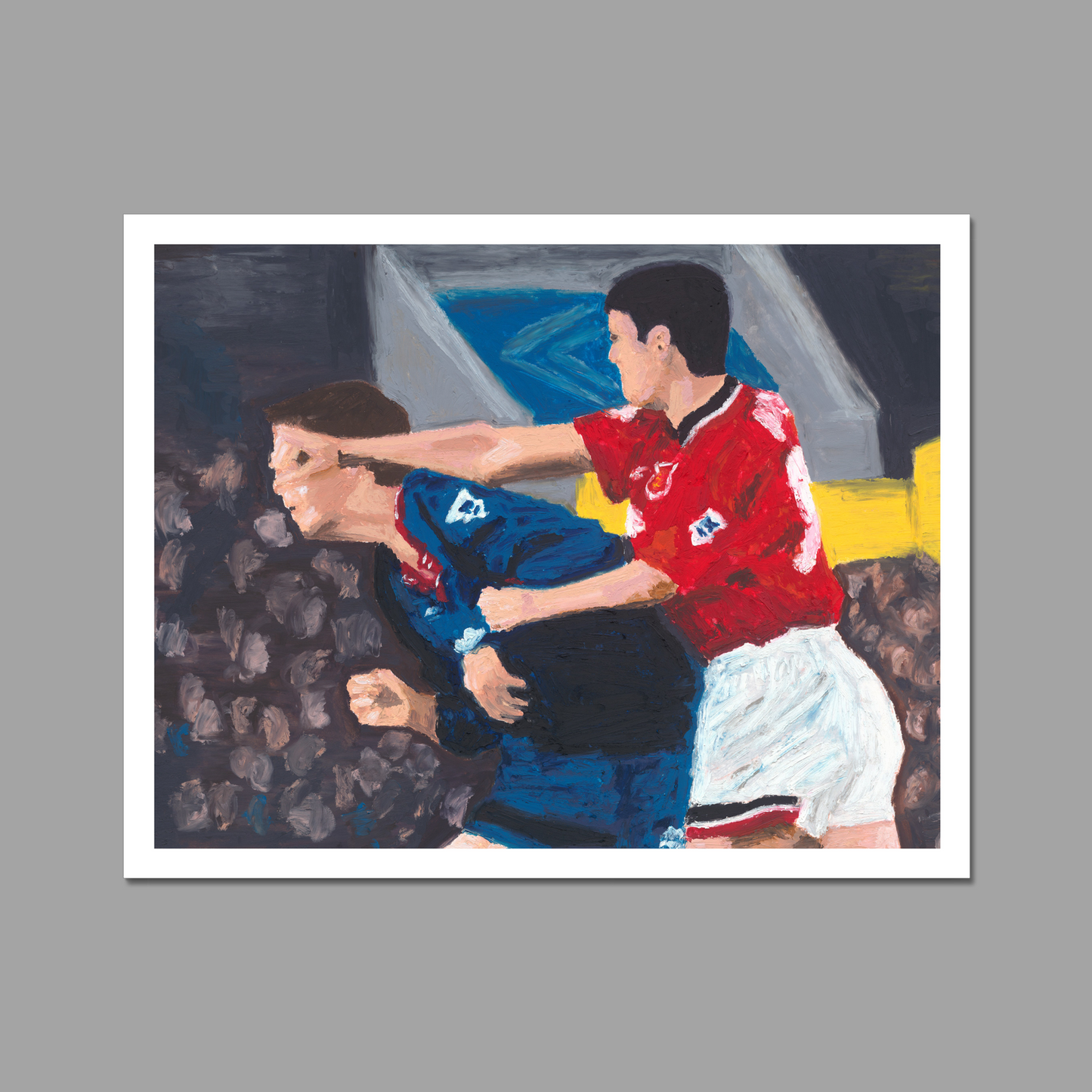 Roy Keane punches Jan Age Fjortoft