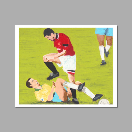 Roy Keane stamps on Southgate