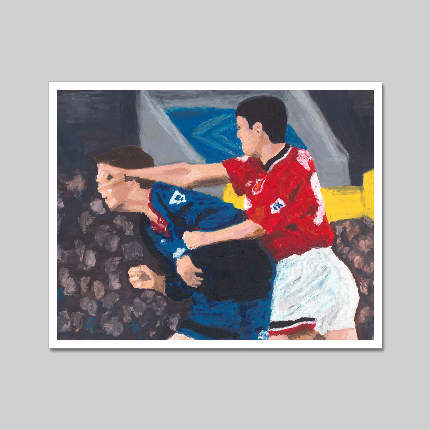 Roy Keane punches Jan Age Fjortoft