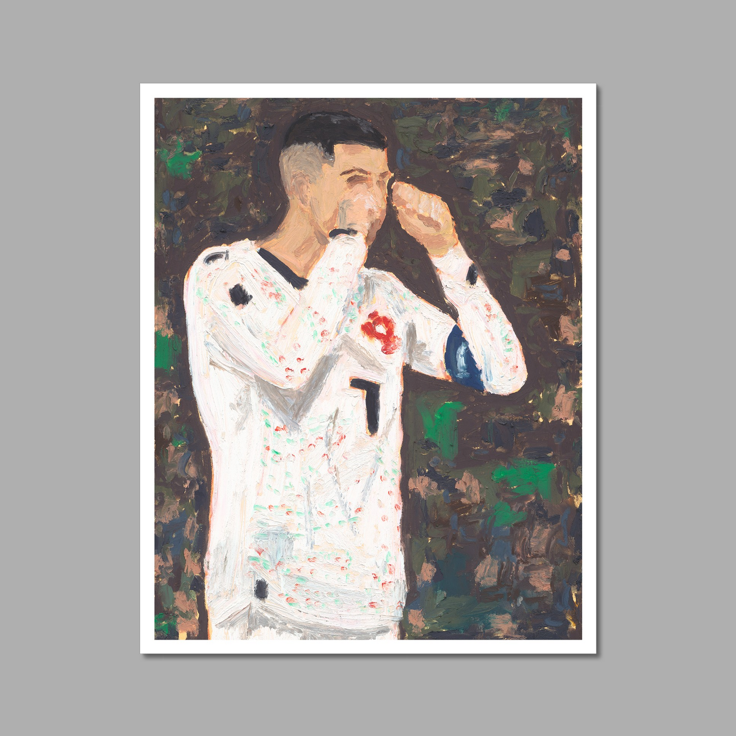 Ronaldo Cry Baby Face to Irish fans